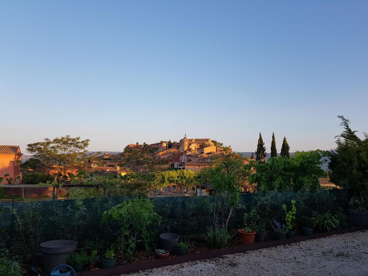 Bed and Breakfast sentier des ocres Roussillon en Isere Exterior foto